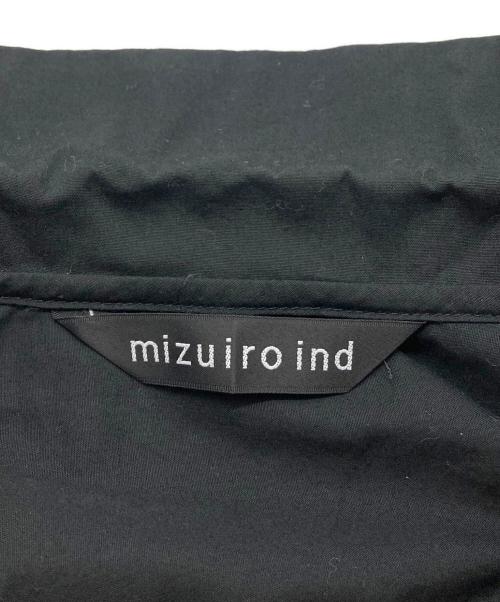 mizuiro-ind（ミズイロインド）mizuiro-ind (ミズイロインド) 袖レース切替ブラウス ブラック サイズ:記載なしの為実寸参照の古着・服飾アイテム