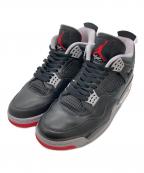 NIKEナイキ）の古着「AIR JORDAN 4 RETRO」｜ブラック