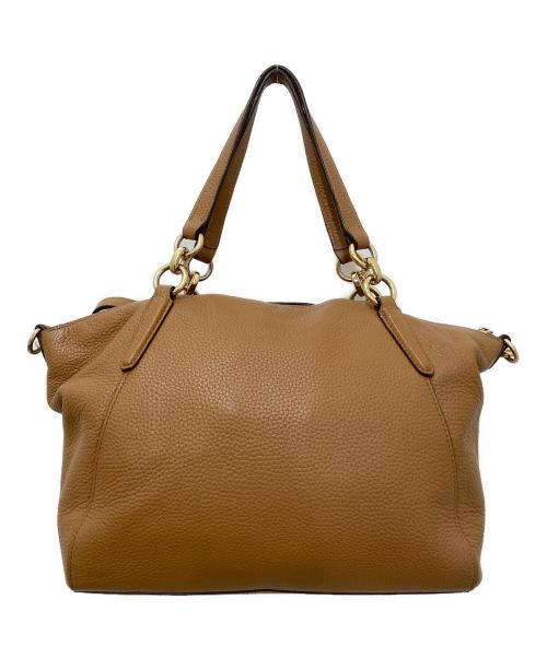 COACH（コーチ）COACH (コーチ) 2WAYバッグ ブラウンの古着・服飾アイテム