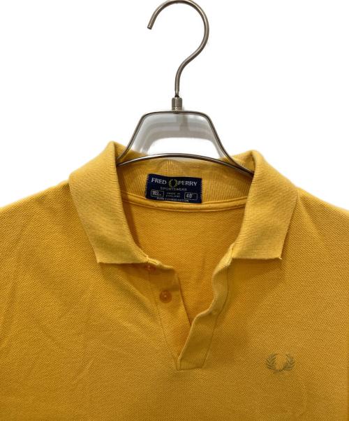 FRED PERRY（フレッドペリー）FRED PERRY (フレッドペリー) ポロシャツ イエロー サイズ:40の古着・服飾アイテム