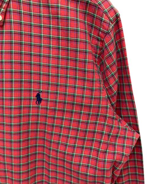 RALPH LAUREN（ラルフローレン）RALPH LAUREN (ラルフローレン) 長袖シャツ レッド サイズ:Mの古着・服飾アイテム