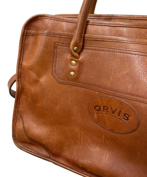 orvis（オービス）orvis (オービス) レザー2WAYバッグ ブラウンの古着・服飾アイテム