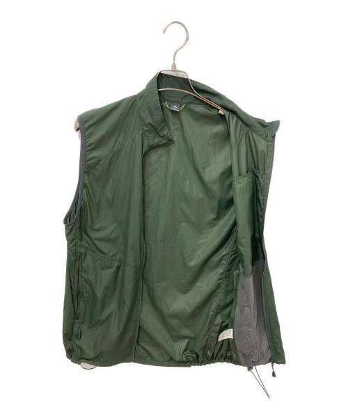 mont-bell（モンベル）mont-bell (モンベル) ウインドブラスト ベスト グリーン サイズ:XLの古着・服飾アイテム