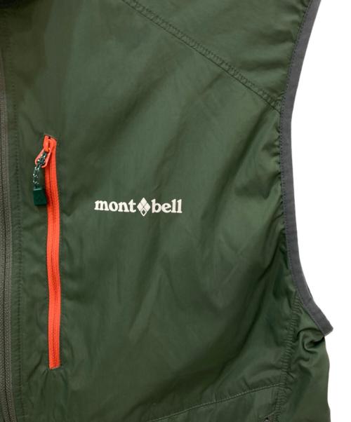 mont-bell（モンベル）mont-bell (モンベル) ウインドブラスト ベスト グリーン サイズ:XLの古着・服飾アイテム