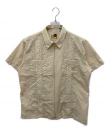 Guayabera（グアヤベラ）の古着「半袖シャツ」｜ベージュ