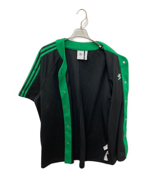 adidas（アディダス）adidas (アディダス) クラシックス+ 半袖シャツ ブラック サイズ:3XLの古着・服飾アイテム