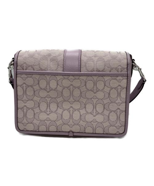 COACH（コーチ）COACH (コーチ) ロニー クロスボディ シグネチャー ジャカード パープルの古着・服飾アイテム