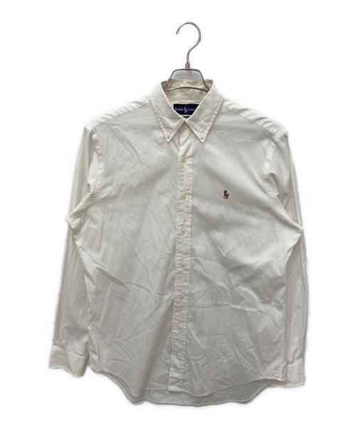RALPH LAUREN（ラルフローレン）RALPH LAUREN (ラルフローレン) 長袖シャツ ホワイト サイズ:Mの古着・服飾アイテム