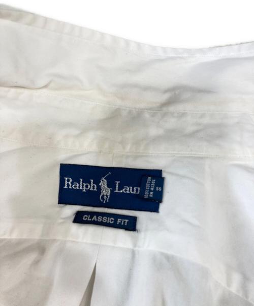 RALPH LAUREN（ラルフローレン）RALPH LAUREN (ラルフローレン) 長袖シャツ ホワイト サイズ:Mの古着・服飾アイテム