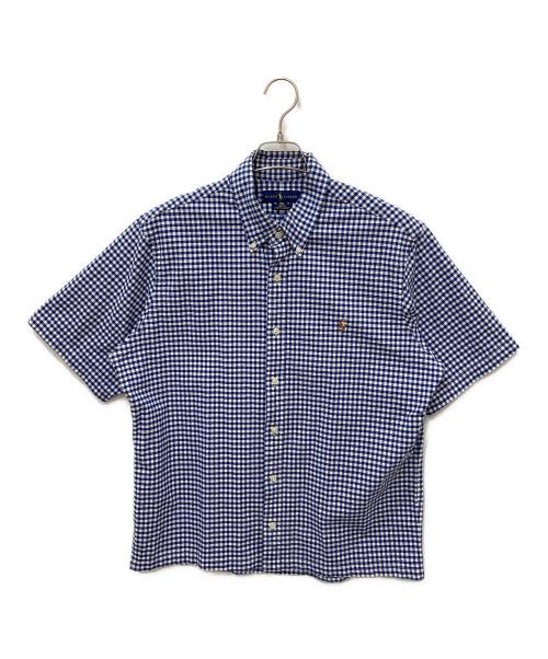 RALPH LAUREN（ラルフローレン）RALPH LAUREN (ラルフローレン) ギンガムチェックシャツ ブルー サイズ:XLの古着・服飾アイテム
