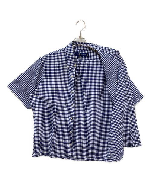 RALPH LAUREN（ラルフローレン）RALPH LAUREN (ラルフローレン) ギンガムチェックシャツ ブルー サイズ:XLの古着・服飾アイテム