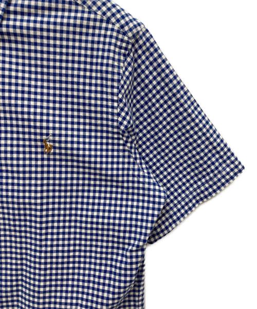 RALPH LAUREN（ラルフローレン）RALPH LAUREN (ラルフローレン) ギンガムチェックシャツ ブルー サイズ:XLの古着・服飾アイテム