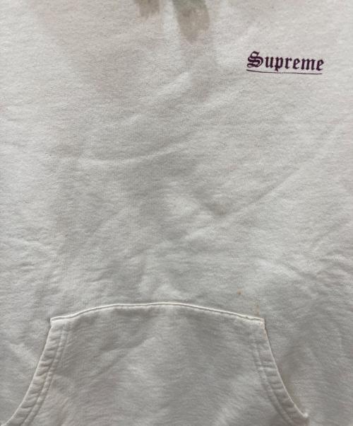 SUPREME（シュプリーム）Supreme (シュプリーム) mary hooded sweatshirt　メアリー フーデッド スウェットシャツ  アイボリー サイズ:Lの古着・服飾アイテム