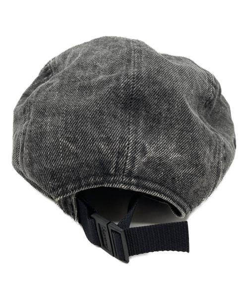 SUPREME（シュプリーム）SUPREME (シュプリーム) Coated Denim Camp Cap ブラックの古着・服飾アイテム
