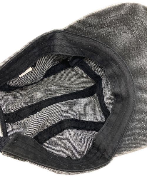 SUPREME（シュプリーム）SUPREME (シュプリーム) Coated Denim Camp Cap ブラックの古着・服飾アイテム