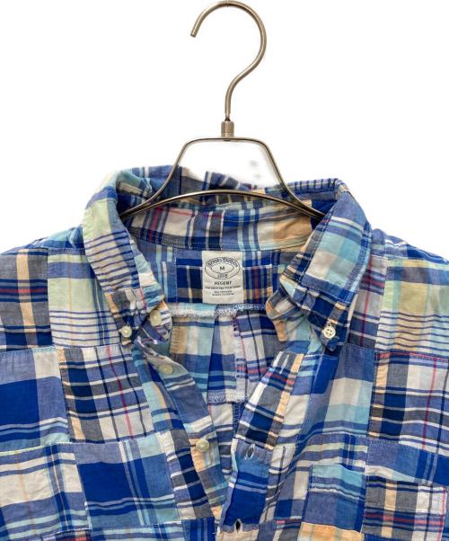 BROOKS BROTHERS（ブルックスブラザーズ）BROOKS BROTHERS (ブルックスブラザーズ) プルオーバーシャツ ブルー サイズ:mの古着・服飾アイテム