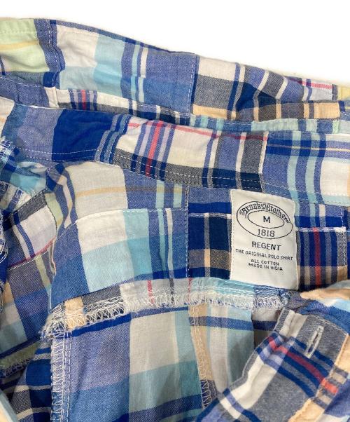 BROOKS BROTHERS（ブルックスブラザーズ）BROOKS BROTHERS (ブルックスブラザーズ) プルオーバーシャツ ブルー サイズ:mの古着・服飾アイテム