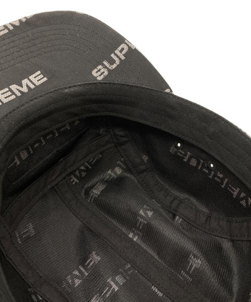 SUPREME（シュプリーム）SUPREME (シュプリーム) reflective jacquard camp cap ブラックの古着・服飾アイテム