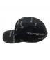 SUPREME (シュプリーム) reflective jacquard camp cap ブラック：10000円