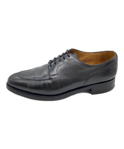Edward Green（エドワードグリーン）Edward Green (エドワードグリーン) Uチップシューズ　DOVER ブラック サイズ: 9 1/2 Eの古着・服飾アイテム