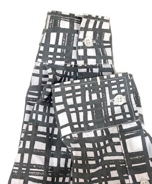 Maison Margiela（メゾンマルジェラ）Maison Margiela (メゾンマルジェラ) チェックシャツ グレー サイズ:44の古着・服飾アイテム