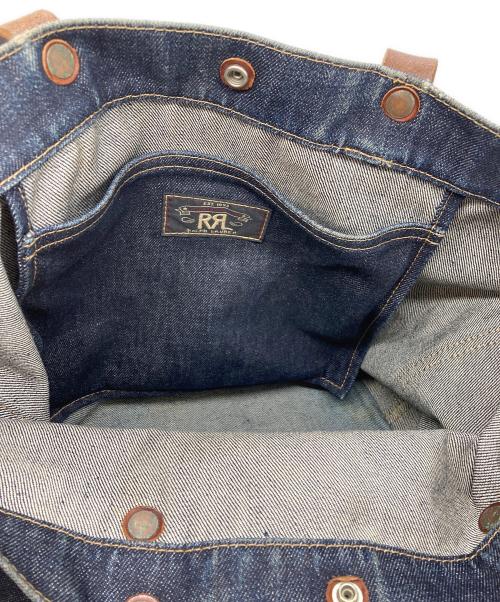 RRL（ダブルアールエル）RRL (ダブルアールエル) デニムトートバッグ ブルーの古着・服飾アイテム