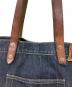 中古・古着 RRL (ダブルアールエル) デニムトートバッグ ブルー：16000円