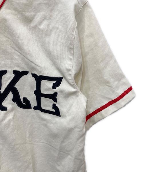 NIKE（ナイキ）NIKE (ナイキ) ショートスリーブ ヴィンテージ スポーツ トップス ベージュ サイズ:Mの古着・服飾アイテム