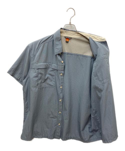 Eddie Bauer（エディーバウアー）Eddie Bauer (エディーバウアー) 半袖シャツ ブルー サイズ:XLの古着・服飾アイテム