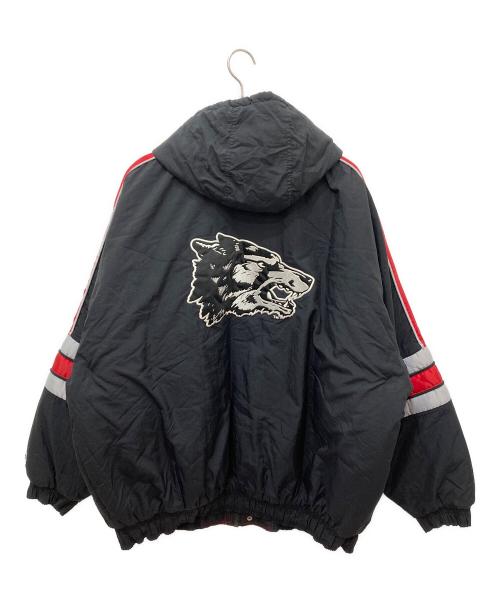 STARTER（スターター）STARTER (スターター) LOBOS　フーデッド中綿ジャケット ブラック サイズ:2XLの古着・服飾アイテム