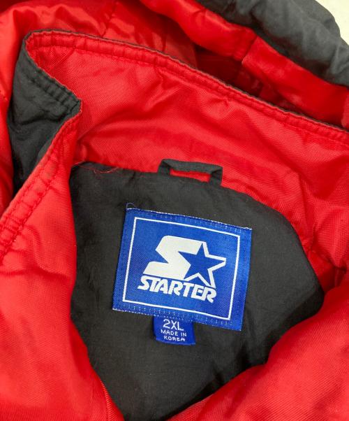 STARTER（スターター）STARTER (スターター) LOBOS　フーデッド中綿ジャケット ブラック サイズ:2XLの古着・服飾アイテム