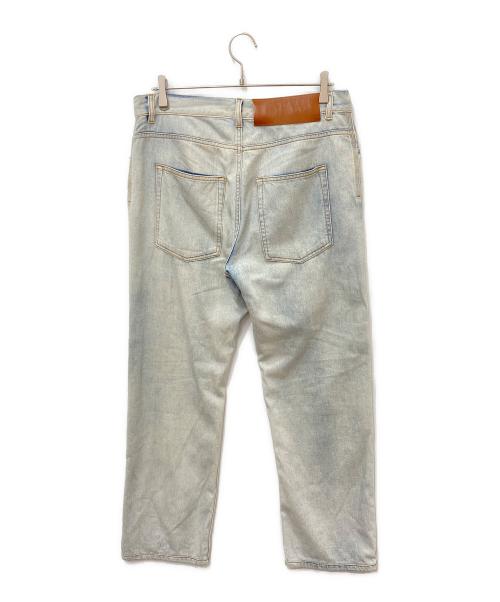 LOEWE（ロエベ）LOEWE (ロエベ) 加工デニムパンツ インディゴ サイズ:50の古着・服飾アイテム