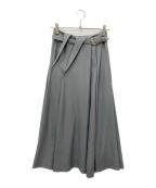 Ameriアメリ）の古着「UND RANDOM TUCK FLARE SKIRT」｜グレー