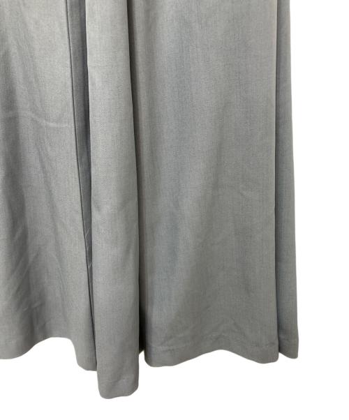 Ameri（アメリ）AMERI (アメリ) UND RANDOM TUCK FLARE SKIRT グレー サイズ:Ｍの古着・服飾アイテム