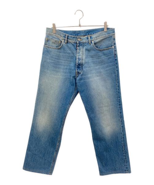 Maison Margiela（メゾンマルジェラ）Maison Margiela (メゾンマルジェラ) ストレートデニムパンツ インディゴ サイズ:34の古着・服飾アイテム