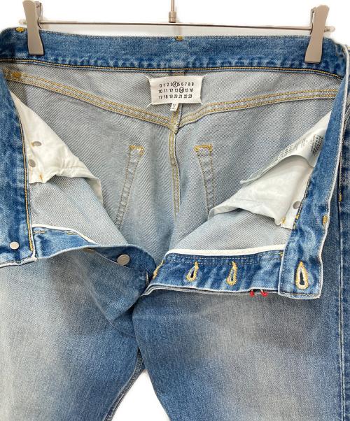 Maison Margiela（メゾンマルジェラ）Maison Margiela (メゾンマルジェラ) ストレートデニムパンツ インディゴ サイズ:34の古着・服飾アイテム