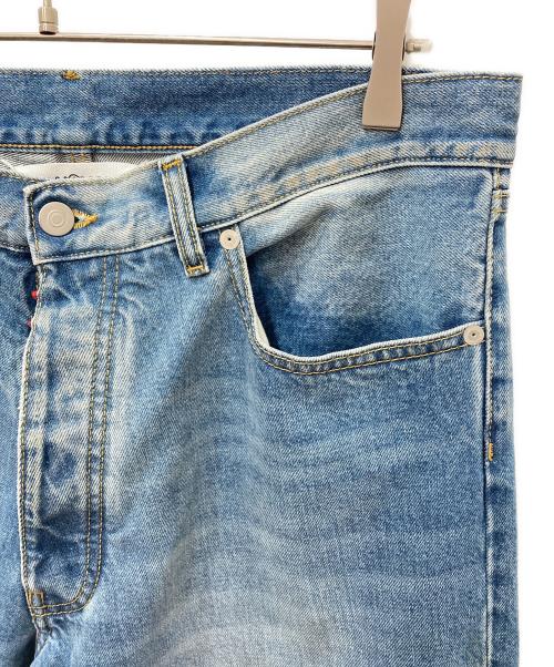 Maison Margiela（メゾンマルジェラ）Maison Margiela (メゾンマルジェラ) ストレートデニムパンツ インディゴ サイズ:34の古着・服飾アイテム