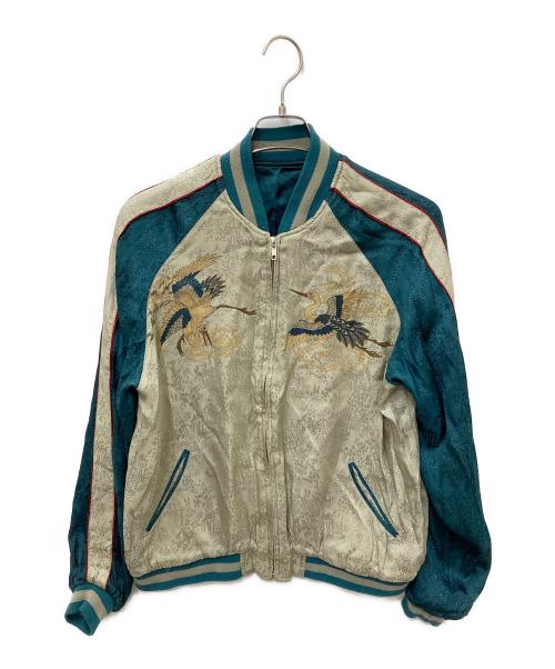 BACK STREET CRAWLER（バックストリートクローラー）BACK STREET CRAWLER (バックストリートクローラー) スカジャン ブルー サイズ:Mの古着・服飾アイテム