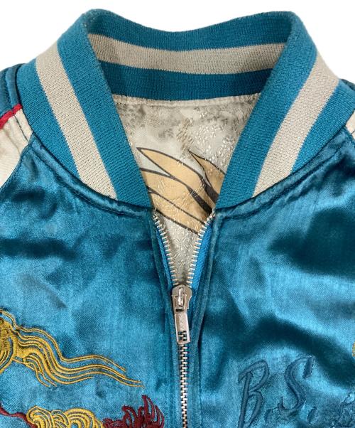 BACK STREET CRAWLER（バックストリートクローラー）BACK STREET CRAWLER (バックストリートクローラー) スカジャン ブルー サイズ:Mの古着・服飾アイテム