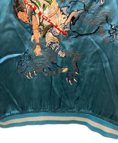 BACK STREET CRAWLER（バックストリートクローラー）BACK STREET CRAWLER (バックストリートクローラー) スカジャン ブルー サイズ:Mの古着・服飾アイテム