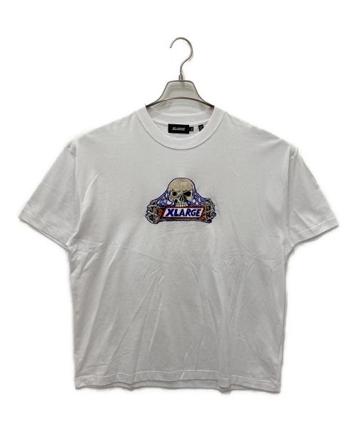 X-LARGE（エクストララージ）X-LARGE (エクストララージ) プリントTシャツ ホワイト サイズ:XLの古着・服飾アイテム