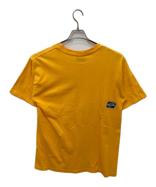 FOX（フォックス）FOX (フォックス) プリントTシャツ イエロー サイズ:Lの古着・服飾アイテム