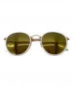 RAY-BANレイバン）の古着「ROUND FOLDING サングラ」｜ホワイト