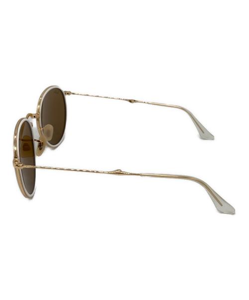 RAY-BAN（レイバン）RAY-BAN (レイバン) ROUND FOLDING サングラ ホワイトの古着・服飾アイテム