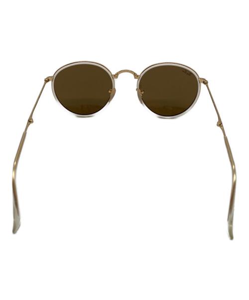 RAY-BAN（レイバン）RAY-BAN (レイバン) ROUND FOLDING サングラ ホワイトの古着・服飾アイテム