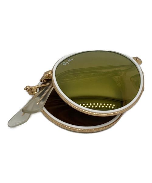 RAY-BAN（レイバン）RAY-BAN (レイバン) ROUND FOLDING サングラ ホワイトの古着・服飾アイテム
