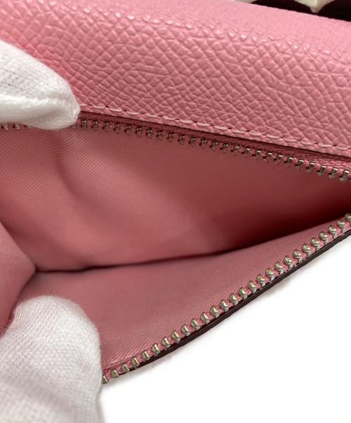 COACH（コーチ）COACH (コーチ) 3つ折り財布 ピンクの古着・服飾アイテム