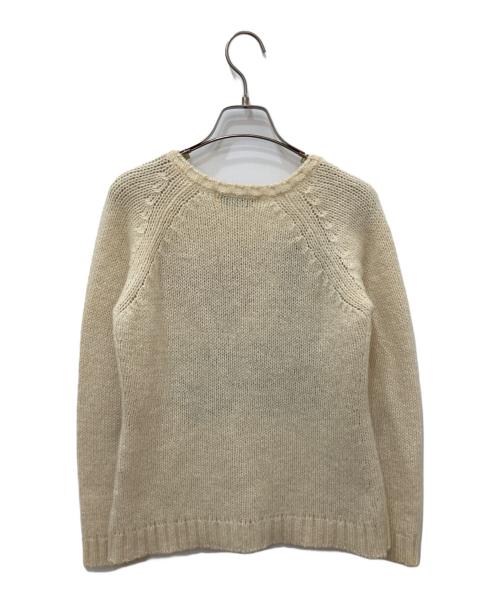 Hysteric Glamour（ヒステリックグラマー）Hysteric Glamour (ヒステリックグラマー) クルーネックニット アイボリー サイズ:FREEの古着・服飾アイテム