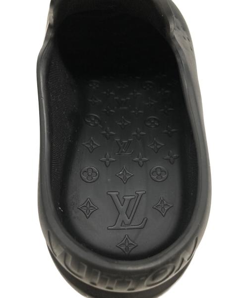 LOUIS VUITTON（ルイ ヴィトン）LOUIS VUITTON (ルイ ヴィトン) シャークラインサンダル ブラック サイズ:5の古着・服飾アイテム