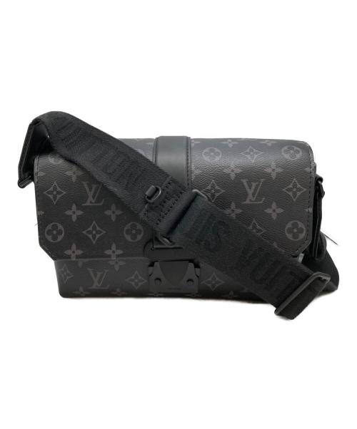 LOUIS VUITTON（ルイ ヴィトン）LOUIS VUITTON (ルイ ヴィトン) モノグラム・エクリプス Sケープ・メッセンジャー ショルダーバッグ ブラックの古着・服飾アイテム